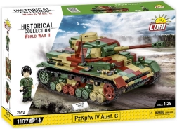 Building Kit WWII Panzerkampfwagen IV Ausf. G with 1107 Pieces