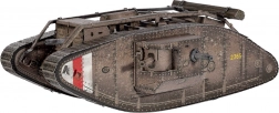 3D Metallpuzzle Britischer Panzer Mark IV