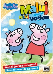 coloring book A5 paint with water Peppa Pig