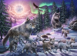RAVENSBURGER Puzzle Wolves of the North XXL 150 pieces