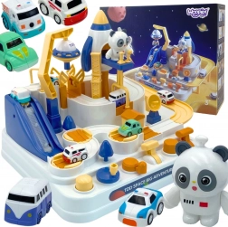 Interactieve autobaanset Kosmische avonturen Panda