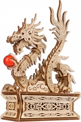 UGEARS Dragon – 3D wooden mechanical puzzle with hidden compartment