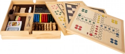 Small foot set van 20 klassieke spellen in een houten box
