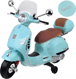 Elektrische kinderstep Vespa GTS Super op accu – blauw