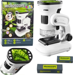 Digitale kindermicroscoop met HD‑display 200×–1000×