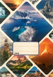 Šchoolschrift A5 gelijnd 40 bladen Natuur