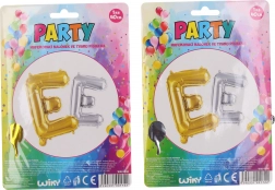 Opblaasbare ballon in de vorm van de letter E