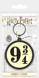 Rubberen sleutelhanger Harry Potter 9 3/4