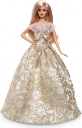 Barbie kerstpop blondine