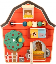 Houten activiteitentafel Schuur