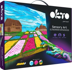 OKTO SENSOTY ART art set Flower Beds in Holland 30 × 40 cm
