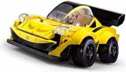 Sluban Club Auto - Gele Sportwagen