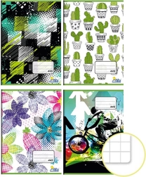 A4 School Notebook 40 Sheets – Teenage Mix