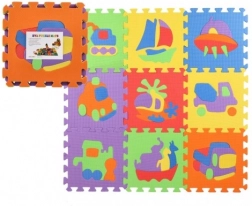 Foamen puzzel vervoersmiddelen 27 × 27