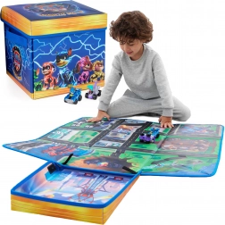 Opvouwbare speelmat en opbergdoos PAW Patrol The Mighty Movie – Avonturenstad