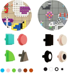 Masterkidz geometrische elementen voor STEM-bord – 256 stuks