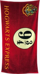 Harry Potter Towel Platform 9 3/4, 75 × 150 cm