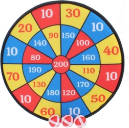 Target with Velcro and Balls