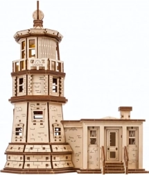 Ugears 3D wooden mechanical puzzle Split Rock Lighthouse