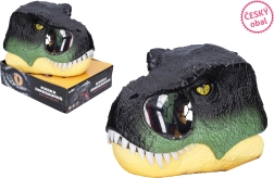 Dinosaurus-hoofdmasker met licht- en geluidseffecten