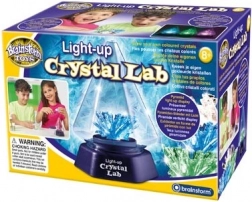 Wetenschappelijke set Brainstorm – Gloeiend kristallaboratorium