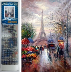 Norimpex diamond painting Wandeling door Parijs 30 × 40 cm