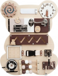 Wooden Manipulative and Sensory Board Bear