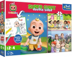 Puzzel Obr Tiny 15 stukjes - Cocomelon Vrolijke dag met vrienden