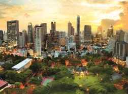 Puzzel Zonsondergang in Bangkok 3000 stukjes