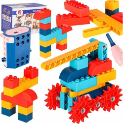 STEM Building Set with Motor, 116 Pieces