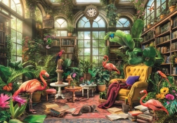 Puzzel Bibliotheek in de Kas 1000 stukjes