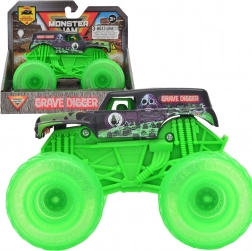Monster Jam auto met verlichte wielen 1:43 GRAVE DIGGER