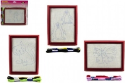 Broderie pour enfants avec cadre