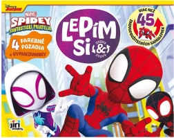 Spidey sticker- en kleurboek met herbruikbare stickers