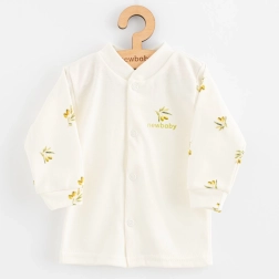 Veste d’allaitement en coton biologique New Baby Olives