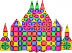 Bunte Magnet-Bausteine aus magnetischen Teilen 150 Stk.