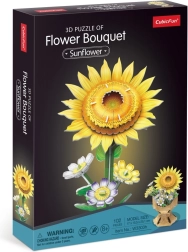 3D-puzzel Boeket Zonnebloemen