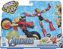 Hasbro Bend and Flex – IRON MAN figure with motorcycle