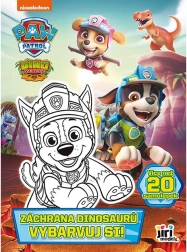 Kleur je eigen avontuur! Paw Patrol Dino-Redding inkleurboek