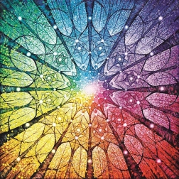 Mandala of Life Puzzle 1023 Pieces MAGNOLIA