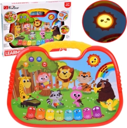 Interactive educational keys with animals and melodies