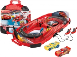 Carrera Speed Arena slot car track Disney Cars 2.77 m in a portable case