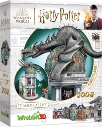 3D-puzzel WREBBIT Harry Potter: Gringott's Bank 300 stukjes