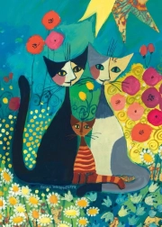 Heye metallic puzzle Flower Bed 1000 pieces