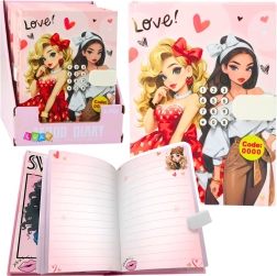 Journal verrouillable pour filles avec mélodie et pages colorées