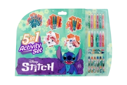 Set de dessin 5-en-1 motif Stitch