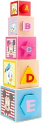 Houten piramide Mickey steker