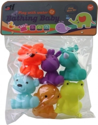 Set spuitende baddiertjes voor kinderen