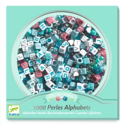 Création de bijoux Alphabet Argenté Djeco