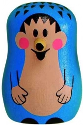 Magnetic wooden hedgehog DETOA